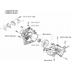 Crankcase for Husqvarna 325 CX