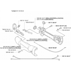 Throttle Controls for Husqvarna