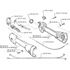 Throttle Controls for Husqvarna