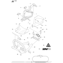 Handle & Controls for Husqvarna 325