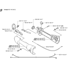 Throttle Controls for Husqvarna