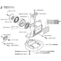 Starter Assembly for Husqvarna