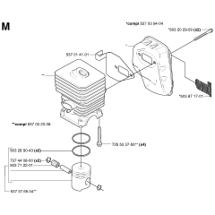 Cylinder & Muffler Assembly