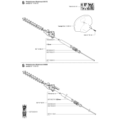 Attachments for Husqvarna 325 HDA55