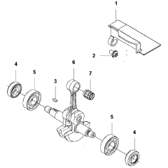 Crankshaft Assembly for Husqvarna
