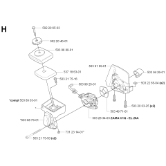 Carburetor & Air Filter Assembly