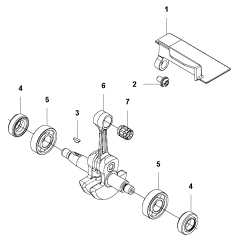 Crankshaft Assembly for Husqvarna