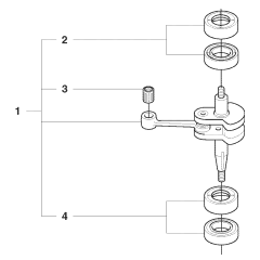 Crankshaft Assembly for Husqvarna