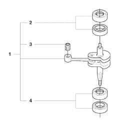 Crankshaft Assembly for Husqvarna