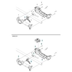 Handle for Husqvarna 325iLK