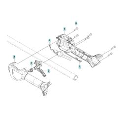 Handle for Husqvarna 325iRJ