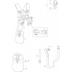 Harness for Husqvarna 325 LDx
