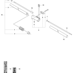 Shaft & Handle for Husqvarna