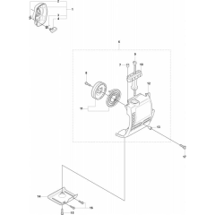 Starter-1 for Husqvarna 325 LDx