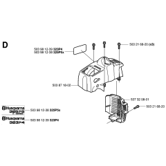 Cover Assembly for Husqvarna 325P