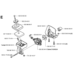 Carburetor & Air Filter Assembly