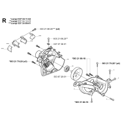 Crankcase & Clutchdrum Assembly