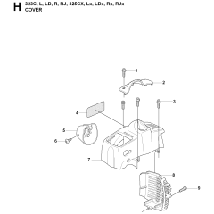 Cover Assembly for 325RJX