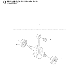 Crankshaft Assembly for 325RX