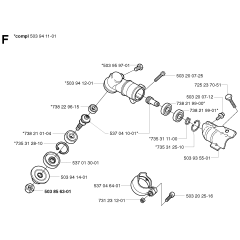 Bevel Gear Assembly for 325RXT