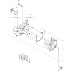 Crankcase Assembly for Husqvarna