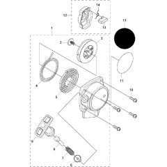 Starter Assembly for Husqvarna