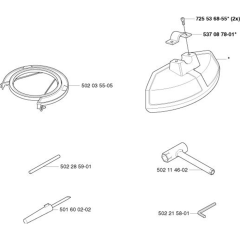 Husqvarna 325 TX Accessories