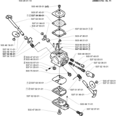 Carburetor for Husqvarna 325 TX