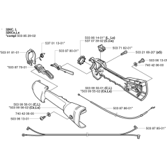 Throttle Controls for Husqvarna
