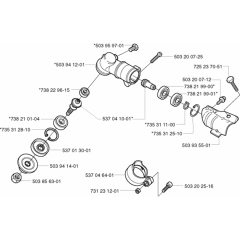 Bevel Gear for Husqvarna 326 C