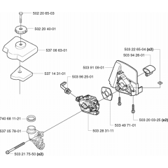 Carburetor & Air Filter Husqvarna