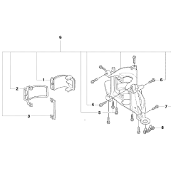 Crankcase Assembly for Husqvarna