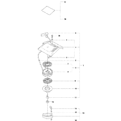 Starter Assembly for Husqvarna