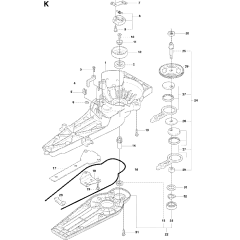 Gear Housing for Husqvarna 326
