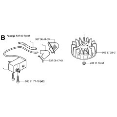 Ignition System for Husqvarna 326