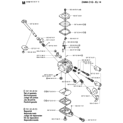 Carburetor Assembly for Husqvarna