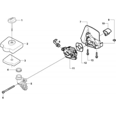 Carburetor & Air Filter for Husqvarna