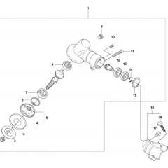 Bevel Gear for Husqvarna 326 Lx