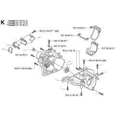 Crankcase Assembly for Husqvarna
