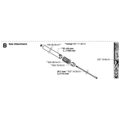 Husqvarna 326P Attachments
