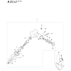 Bevel Gear Assembly for 326RJX