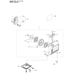 Starter Assembly for 326RX