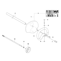 Handle Assembly for Husqvarna
