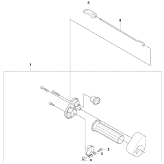 Handle 2 Assembly for Husqvarna