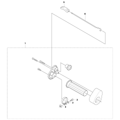 Handle 2 Assembly for Husqvarna