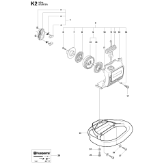 Starter Assembly for Husqvarna