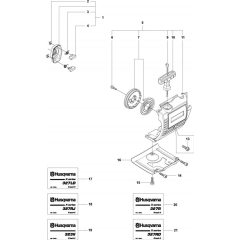 Starter-3 for Husqvarna 327 LDx