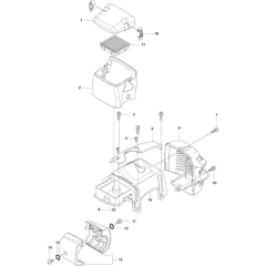 Carburetor & Air Filter for Husqvarna