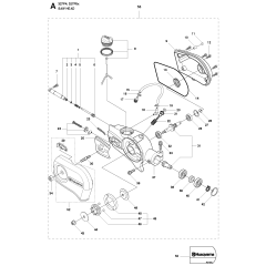 Saw Head Assembly for Husqvarna