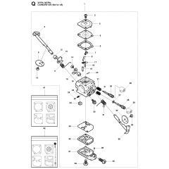 Carburetor Assembly for Husqvarna